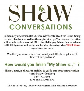 July Shaw Conversations Flyer_v2